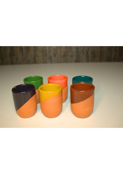 6’lı Kahve Yanı Sunum Bardağı Seti | El Yapımı Toprak – Sağlıklı ve Dayanıklı fiyatları