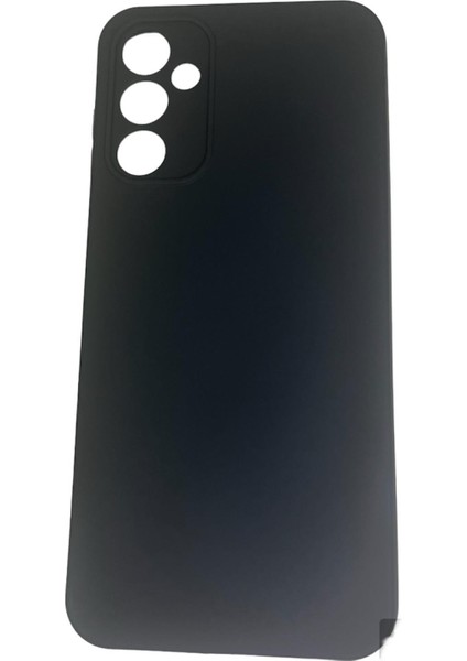 Samsung A14 Lansman Siyah Renk Silikon Telefon Kılıfı