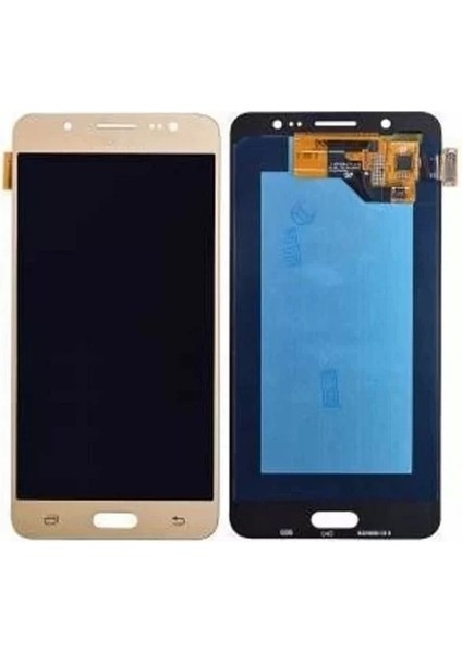 Samsung Uyumlu Galaxy J510 LCD Ekran Gold OLED