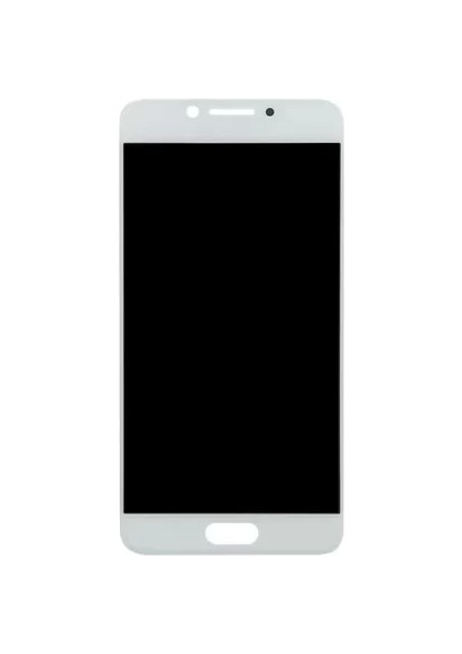 Samsung Uyumlu Galaxy C5 C5000 LCD Ekran Beyaz OLED