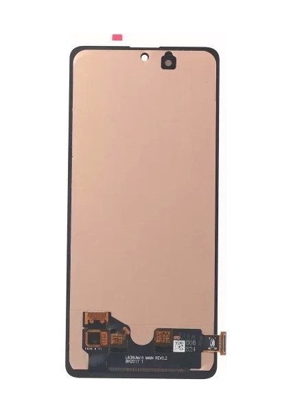 Samsung Uyumlu Galaxy M51 M515 LCD Ekran Siyah OLED Çıtasız fiyatları