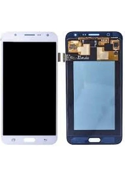 Samsung Uyumlu Galaxy J7 Core J701 LCD Ekran Gümüş OLED