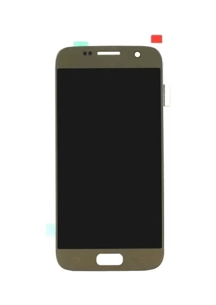 Samsung Uyumlu Galaxy S7 G930 LCD Ekran Gold OLED