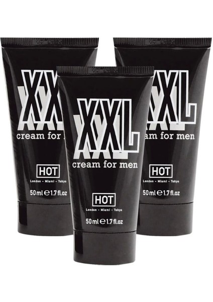 Cream Men Hardener Delayer Enlarger 3 Tane 50 ml Erkeklere Özel Boyut Kremi Bkn1ek323