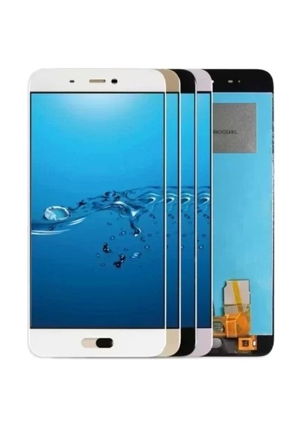 Xiaomi Uyumlu Mi 5 LCD Ekran Beyaz Çıtasız