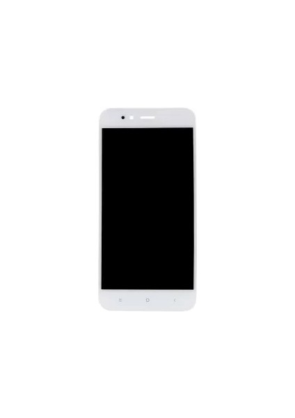 Xiaomi Uyumlu Mi A1 LCD Ekran Beyaz Çıtasız
