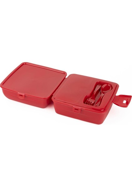 Galatasaray Plastik Aslan Baskılı Plastik Matara 500 ml + Beslenme Kabı 4 Bölmeli Çatal Kaşıklı fiyatları