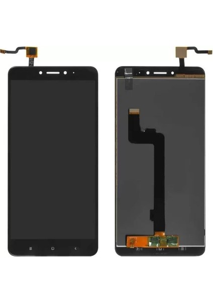 Xiaomi Uyumlu Mi Max 2 LCD Ekran Siyah Çıtasız