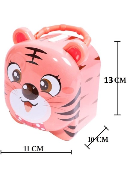 Sevimli Çocuk Kumbara Kilitli Metal Para Kumbarası Büyük Boy fiyatları