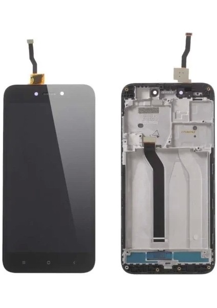Xiaomi Uyumlu Redmi 5A LCD Ekran Siyah Çıtalı Servis