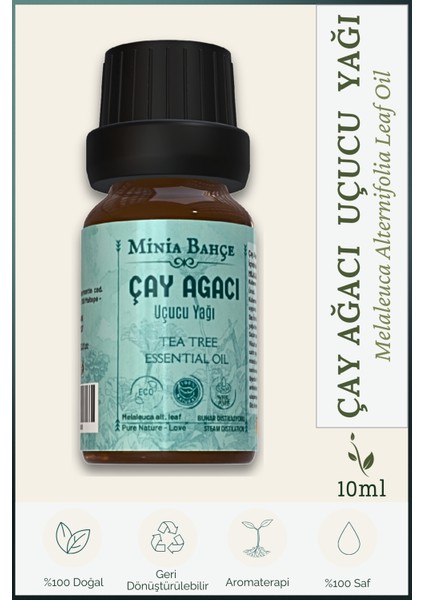 Çay Ağacı Yağı, %100 saf. 10ml