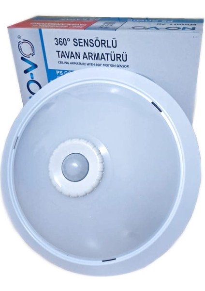 E27 Duy 360° Sensörlü Armatür