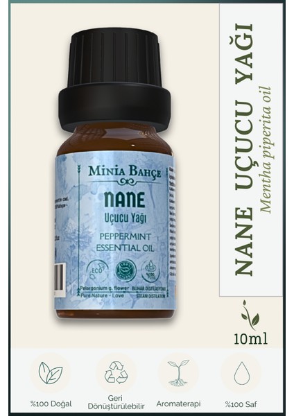 Nane Uçucu Yağı, %100 Saf, 10ML