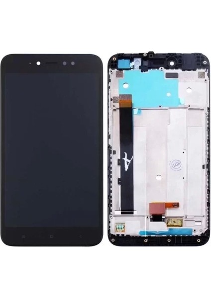 Xiaomi Uyumlu Redmi Note 5A LCD Ekran Siyah Çıtalı Servis