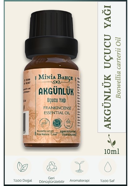 Akgünlük (Sığla) Uçucu Yağı , %100 Saf, 10ML