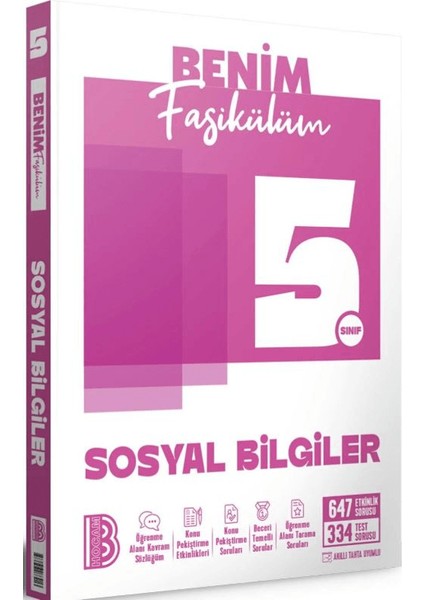 5. Sınıf Sosyal Bilgiler Benim Fasikülüm