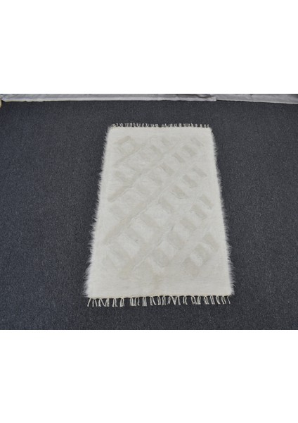 Yeni El Dokuma Tek Renk Tiftik Yün Siirt Kilimi 6285 fırsatları