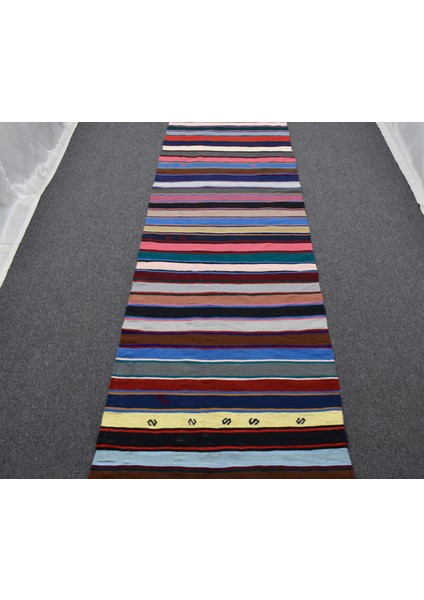 Yeni El Dokuma Otantik Bukleli Pamuklu Yolluk Kilim 6289 indirimleri