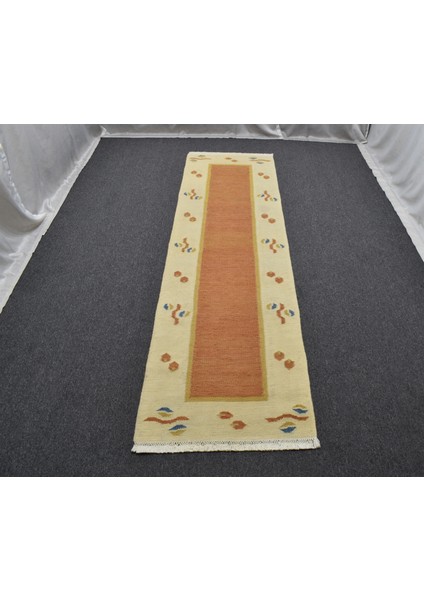 Yeni El Dokuma Modern Tarz Yolluk Yün Kilim 6287 fırsatları