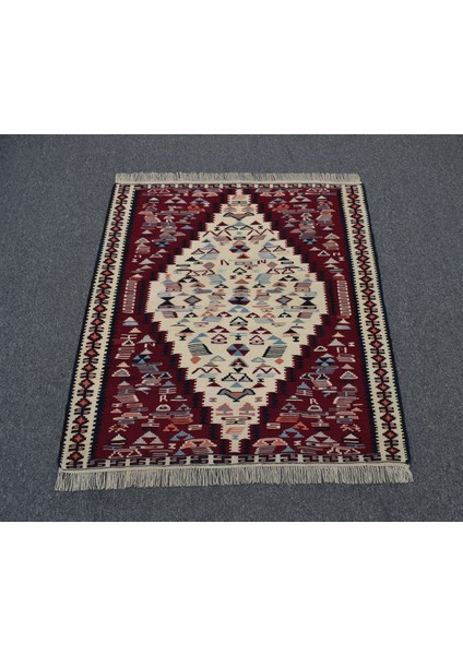 El Dokuma Otantik Iran Sine Yün Kilim 6291 indirimleri