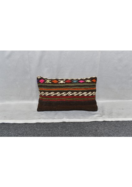 Yeni El Dokuma Dekoratif Lumbar Kilim Kırlent Yastık Kılıfı 6110 modelleri