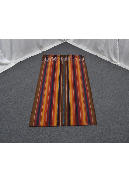 Antika El Dokuma Çubuklu Yörük Yün Kilim 6292 fiyatları