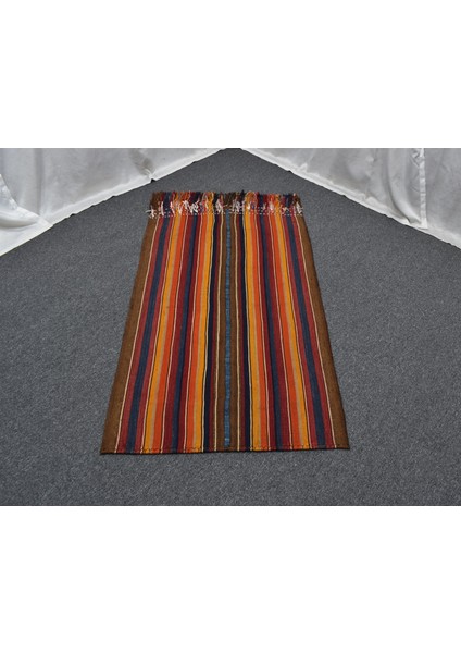 Antika El Dokuma Çubuklu Yörük Yün Kilim 6292 modelleri