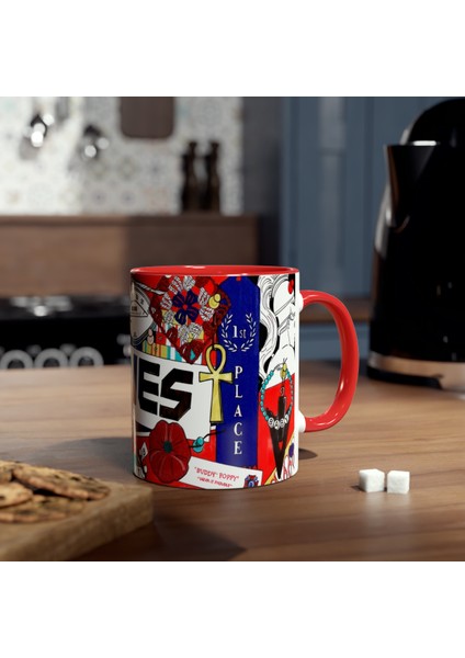 Koç Burcu Baskılı Kupa