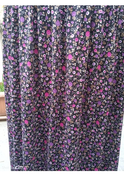 Beli Lastikli Desenli Penye Kumaş Maxi Boy Anne Etek %100 PAMUK38BEDEN 100KG