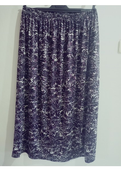 Beli Lastikli Desenli Penye Kumaş Maxi Boy Anne Etek %100 PAMUK38BEDEN 100KG modelleri