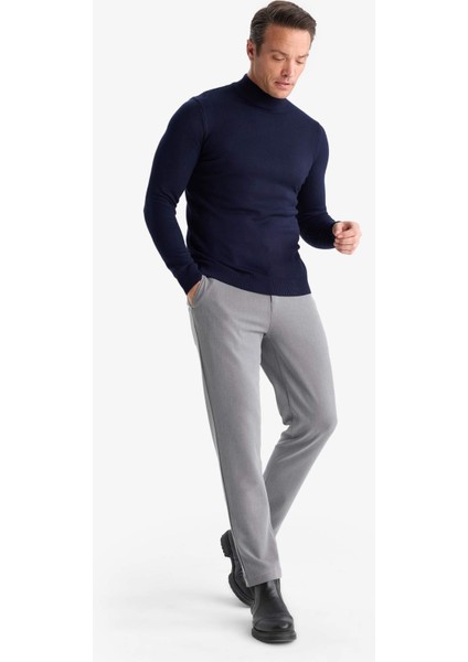 Slim Fit Dar Kesim Balıkçı Yaka Basic Düz Triko Kazak R1127AZ25WN fiyatları