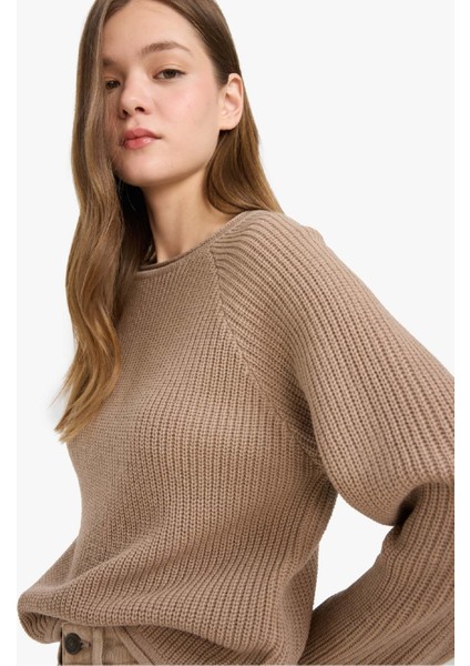 Coool Regular Fit Bisiklet Yaka Triko Kazak L2567AZ25WN