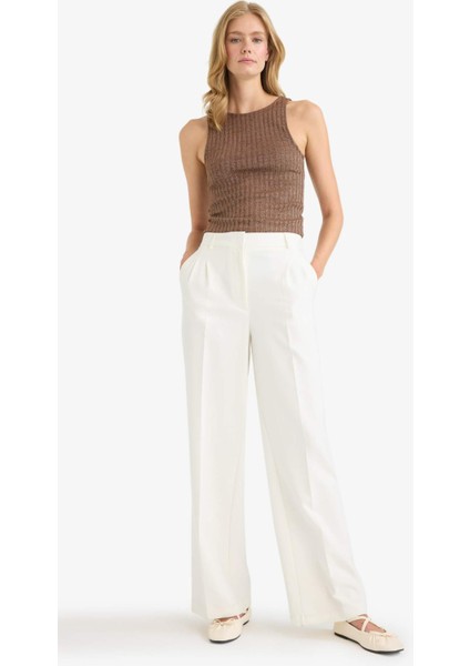 Slim Fit Dar Kesim Bisiklet Yaka Simli Kumaş ATLET F5509AX25AU fiyatları