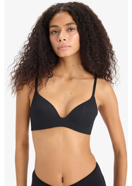 Pedli Kaplı Yarım Dolgulu Balensiz Tişört Bra D2017AX25AU modelleri