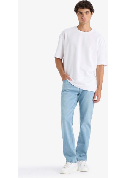 Sergio Regular Fit Normal Kalıp Normal Bel Boru Paça Jean Pantolon F2979AX25AU