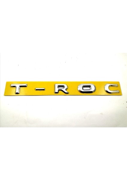 Volkswagen T-Roc Bagaj Yazısı