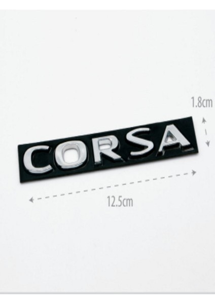 Opel Corsa Bagaj Yazısı