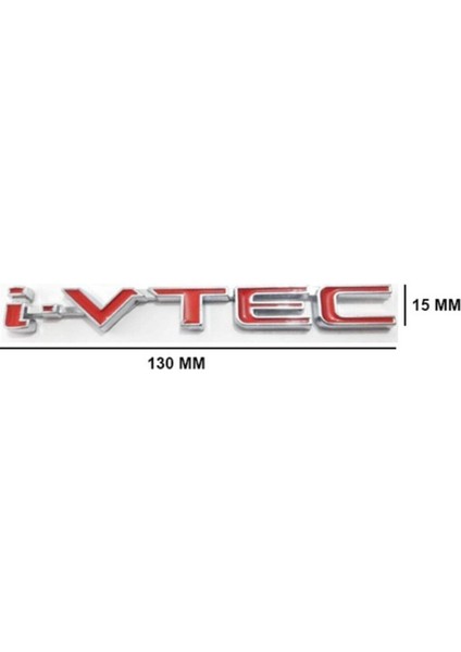 I-Vtec Yazı 130MM*15MM 7235C