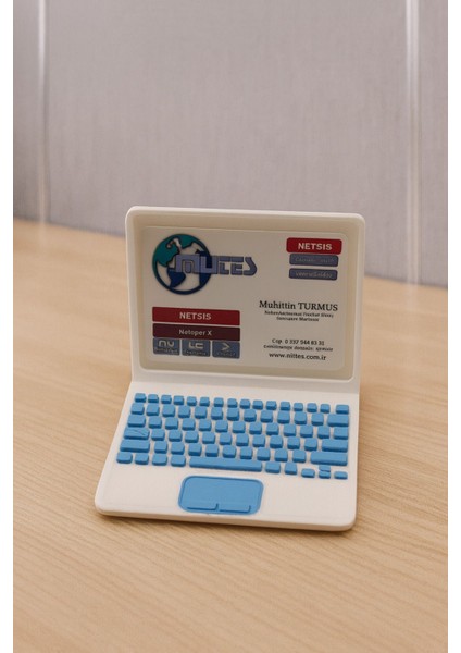 3D Laptop Kartvizitlik