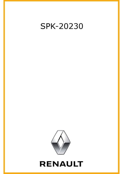Motor Yağ Kapağı Clio Iı - Kango Iı - Megane Iı - Logan - Modus