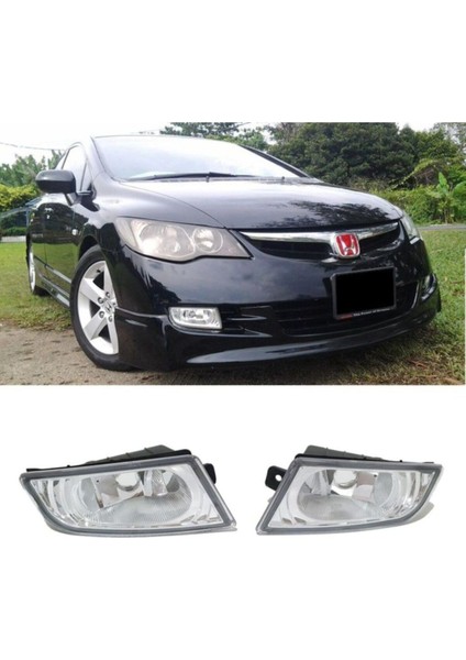 Honda Civic Fd6 Makyajsız Kasa Sis Farı 2006-2009 modelleri