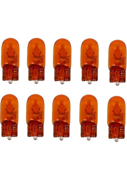 12V 5W T10 Dipsiz Park Ampul Sarı WY5W (10 Adet) 501A fiyatları