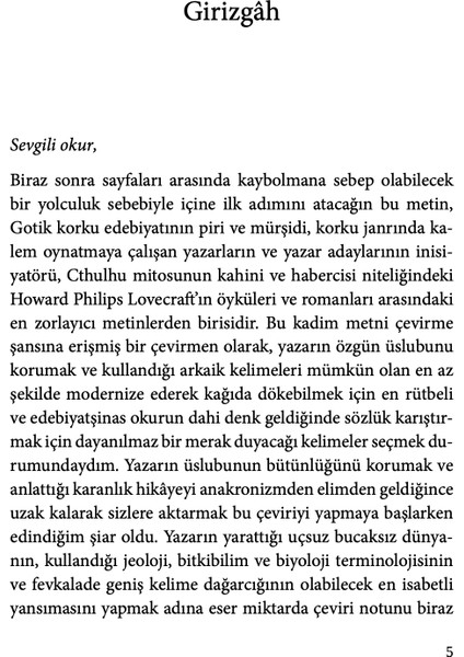 Çılgınlığın Dağlarında - Howard Phillips Lovecraf fiyatları