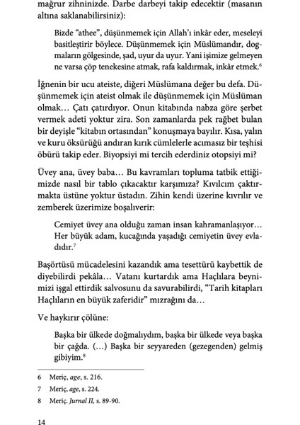 Cemil Meriç - Mustafa Armağan