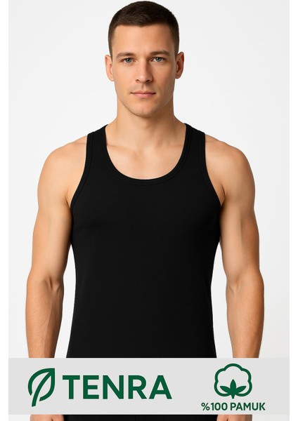 Erkek Rambo Sporcu Atlet %100 Pamuk