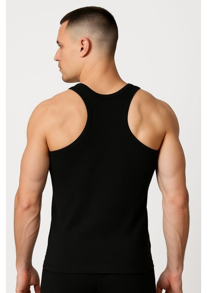 Erkek Rambo Sporcu Atlet %100 Pamuk