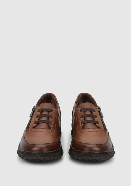 Kahve Deri Kadın Ayakkabı modelleri