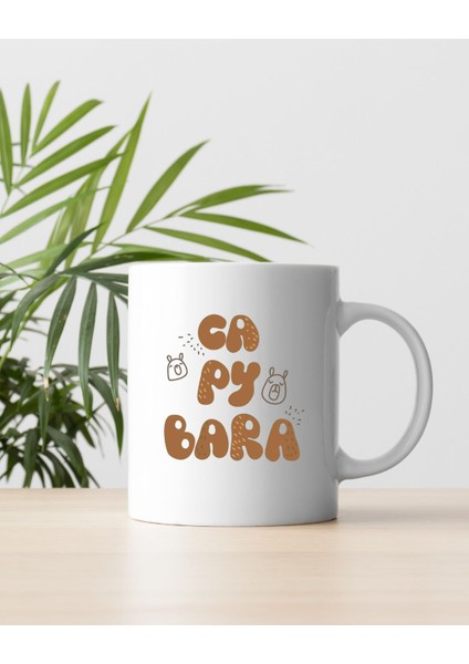 Capybara Baskılı Kupa Bardak fiyatları