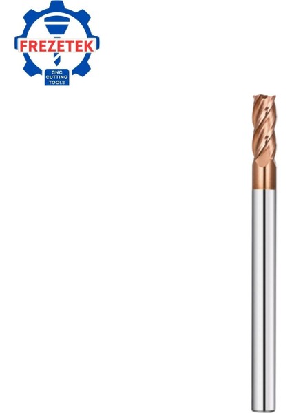 4 mm Düz Karbür Freze modelleri