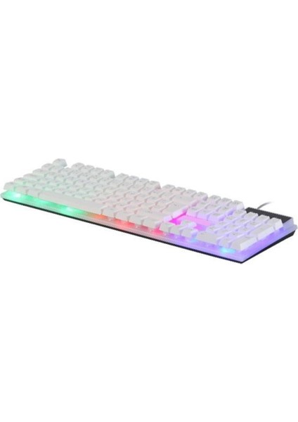 Tk-03 Kablolu Rgb Gaming Klavye Beyaz fiyatları